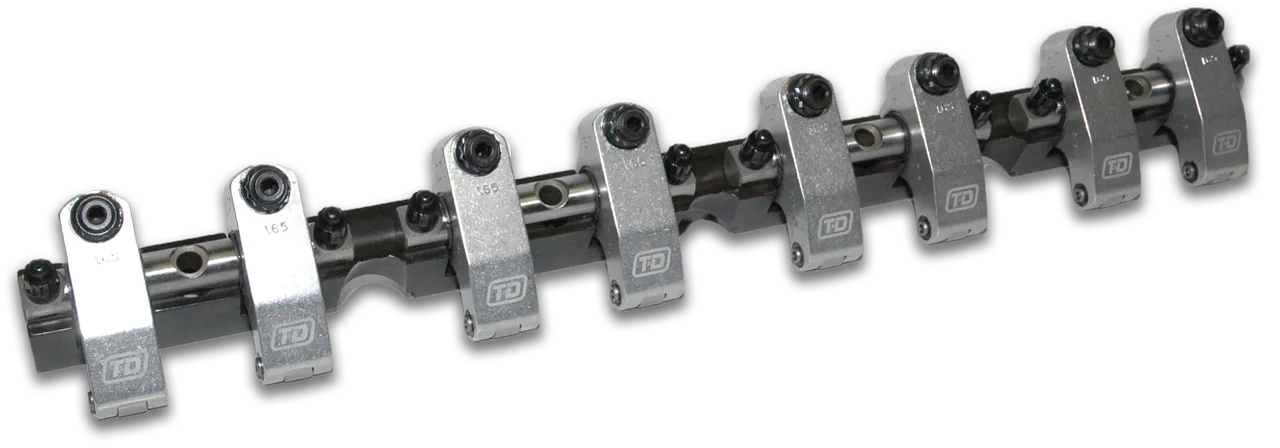 Billet rocker arm manufactured by T&D Machine